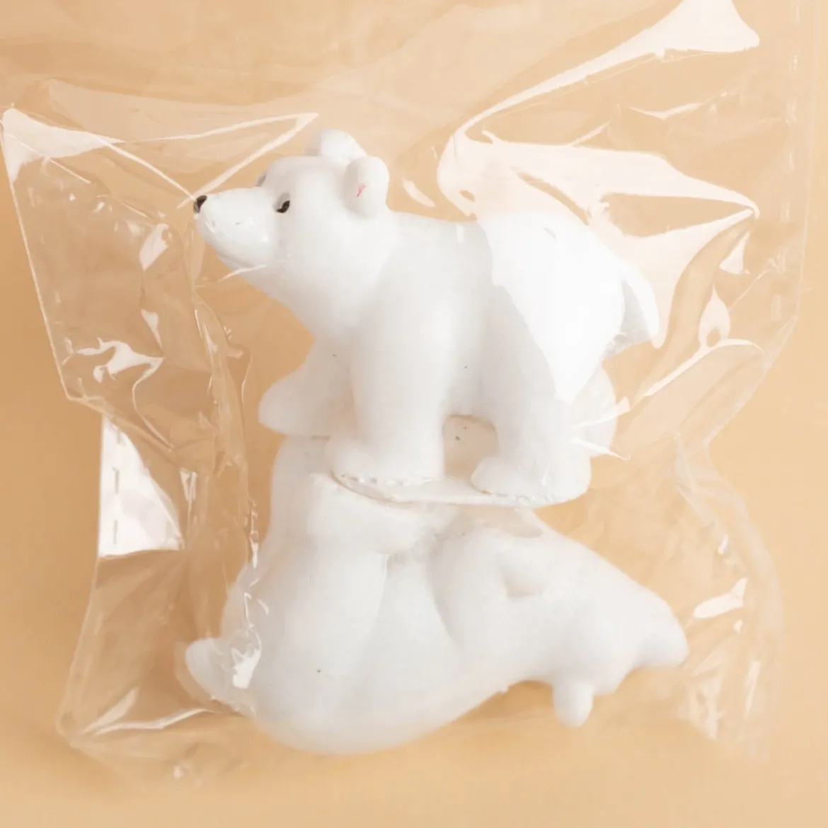 Eisbären Mini-Figuren 2 Stk ca 4,5x3cm von Creativ Company