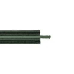 Elastisches Kordelband Kordelzug Gummiband Bundgummi mit Kordel army-grün Breite: 3cm