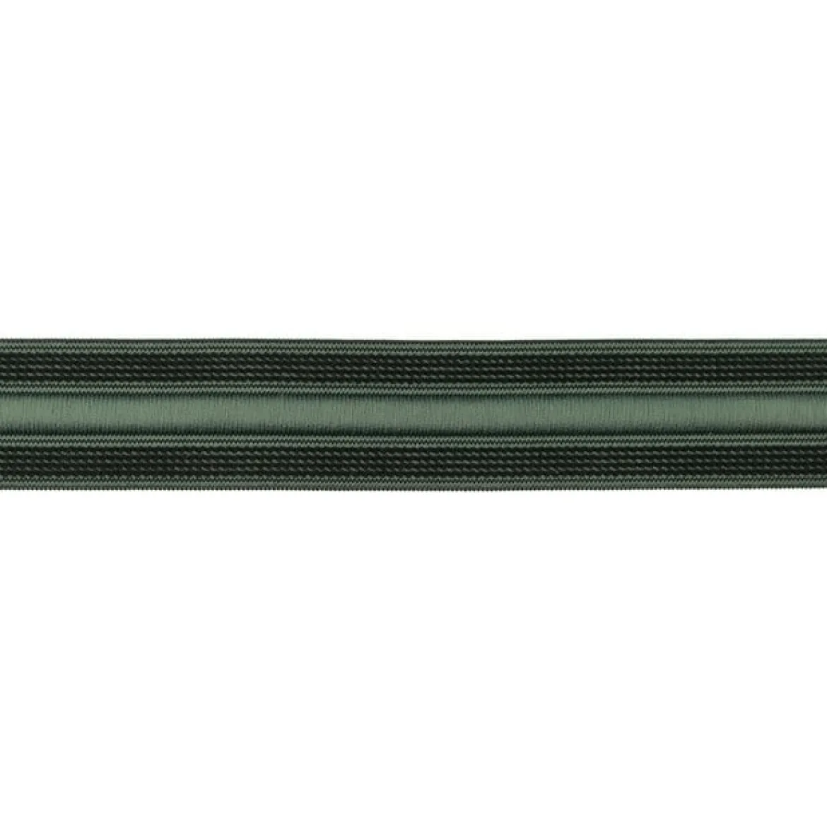 Elastisches Kordelband Kordelzug Gummiband Bundgummi mit Kordel army-grün Breite: 3cm