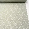 Elastische Spitze Blumen mit Wellen Abschluss beidseitig grau