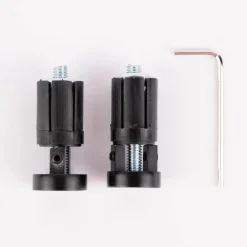 Endstück 20mm match 2 Stück schwarz
