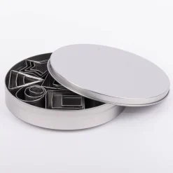 24er Set Ausstecher aus Metall für Deko 8 verschiedene Formen je 3 Stück 2-4cm von Rayher