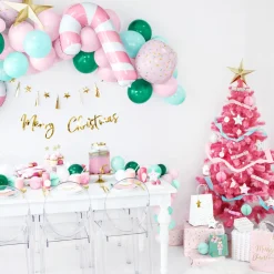 3er Set Geschenktüte Papier Nussknacker Merry Christmas pastell