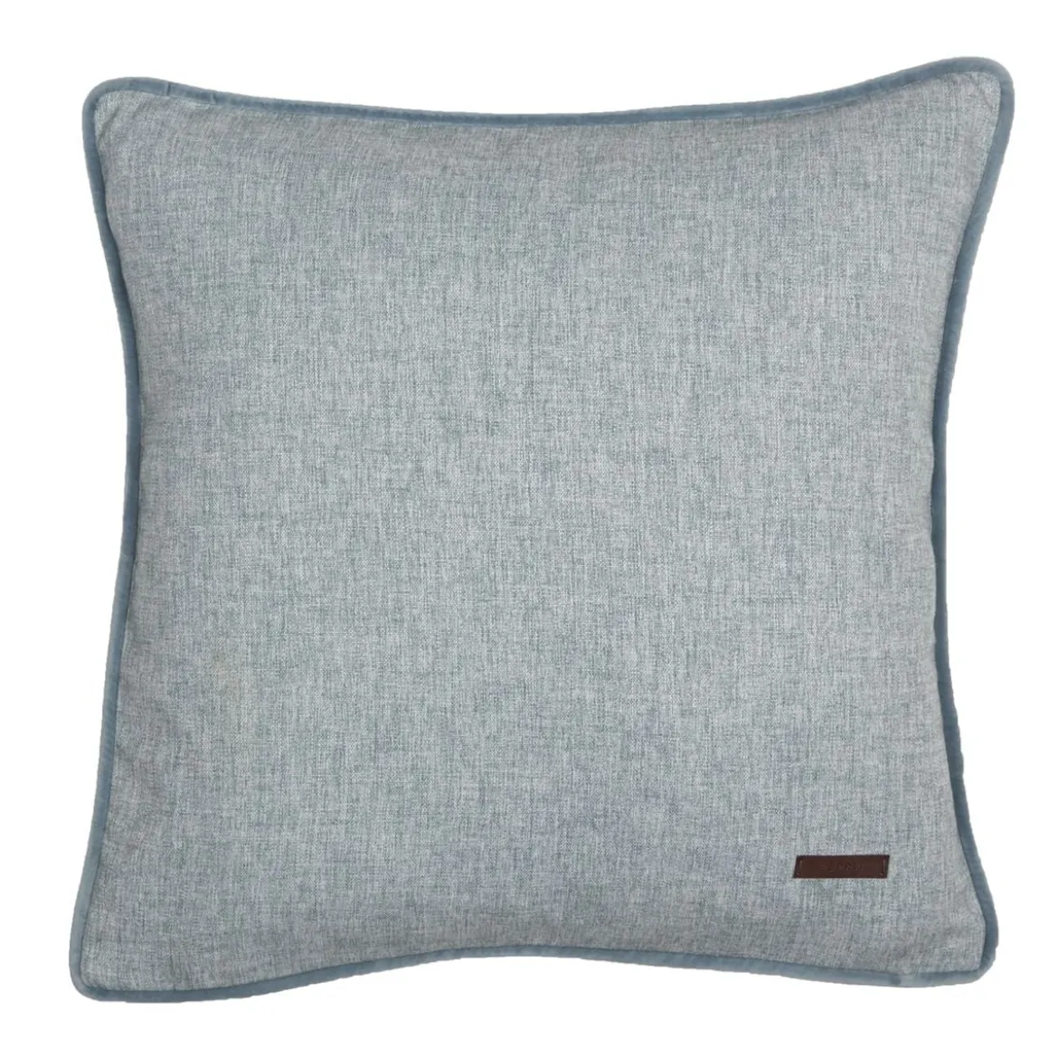 Esprit Kissenhülle Harp mit Samt-Kederumrandung breeze mint 38x38cm