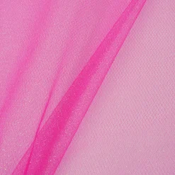 Faschingsstoff Tüll Glitzertüll pink Glitzer 1,5m Breite