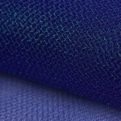 Faschingsstoff Tüll Glitzertüll blau Glitzer 1,5m Breite