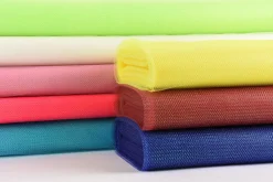Faschingsstoff Tüll Glitzertüll gelb Glitzer 1,5m Breite