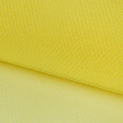 Faschingsstoff Tüll Glitzertüll gelb Glitzer 1,5m Breite