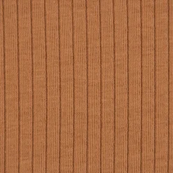 Feinstrick Jersey Mandy gerippt einfarbig camel 1,40m Breite