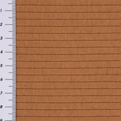 Feinstrick Jersey Mandy gerippt einfarbig camel 1,40m Breite