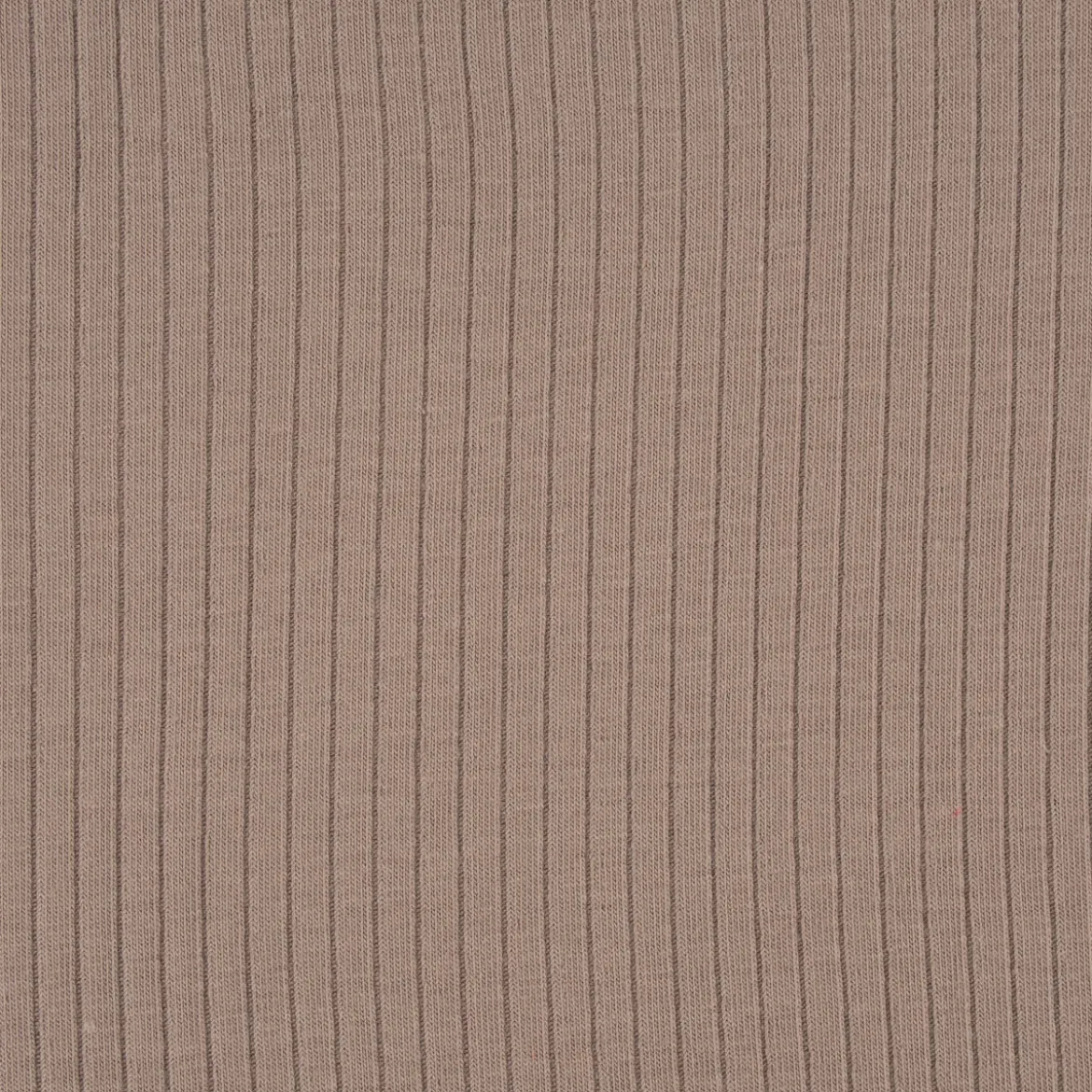 Feinstrick Jersey Mandy gerippt einfarbig taupe 1,40m Breite