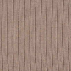 Feinstrick Jersey Mandy gerippt einfarbig taupe 1,40m Breite