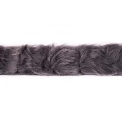 Fellband Band grau Breite: 4cm