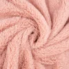 Fellimitat Kunstfell mit Lurex Glitzer rosa silberfarbig 1,5m Breite