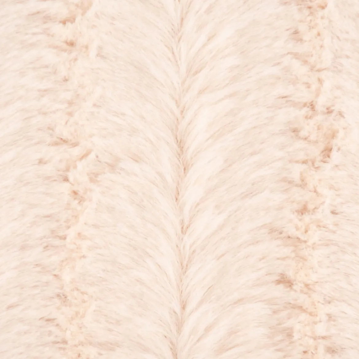 Fellimitat Kunstfell Streifen beige 1,5m Breite