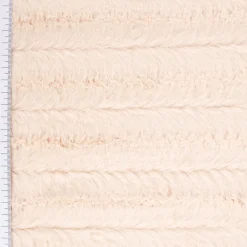 Fellimitat Kunstfell Streifen beige 1,5m Breite
