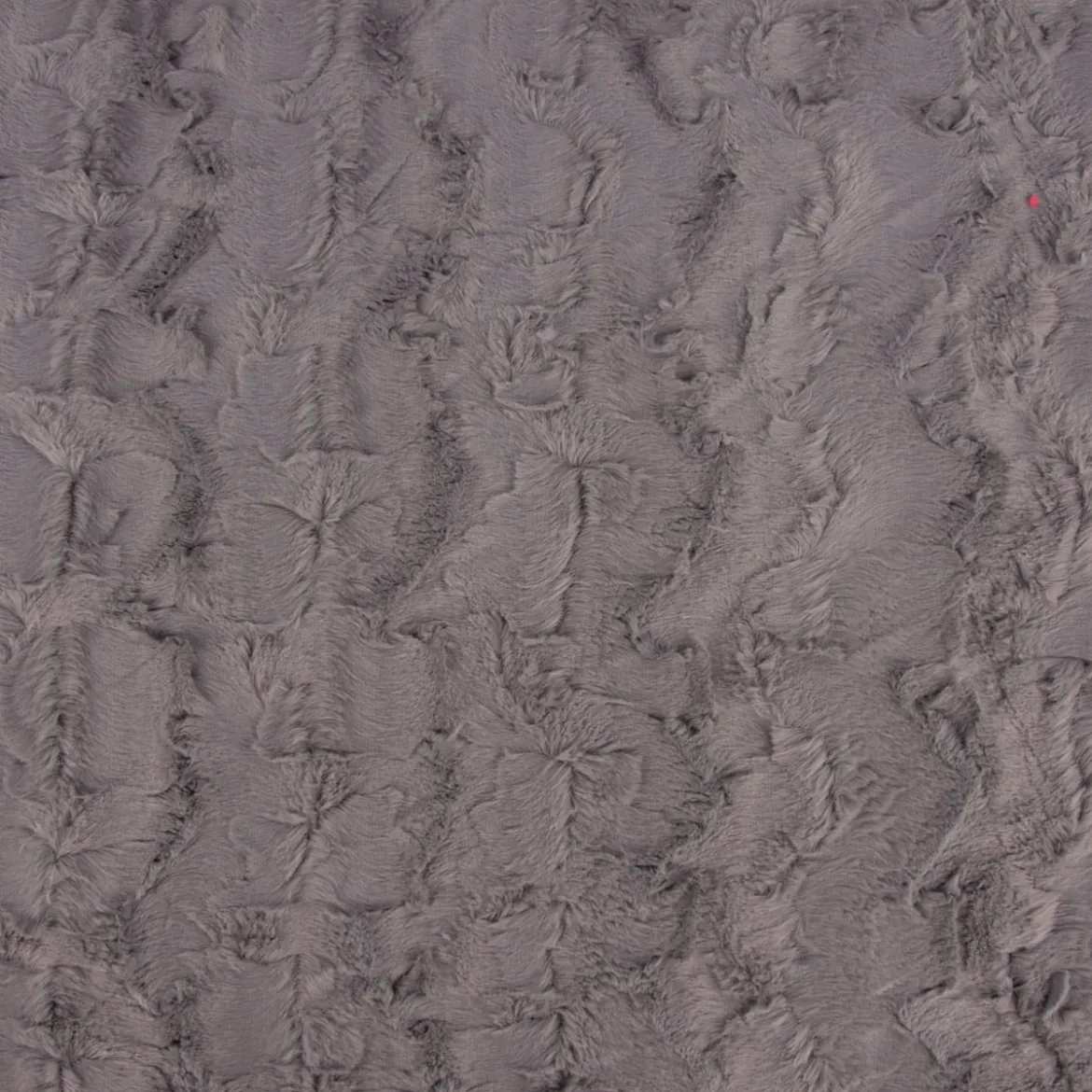 Fellimitat Kunstfell Wellen grau 1,5m Breite
