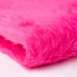 Fellimitat Pelzimitat Kunstfell Stoff pink Kurzhaar 1,5m Breite