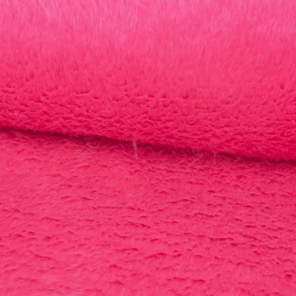 Fellimitat Pelzimitat Kunstfell Stoff pink Kurzhaar 1,5m Breite
