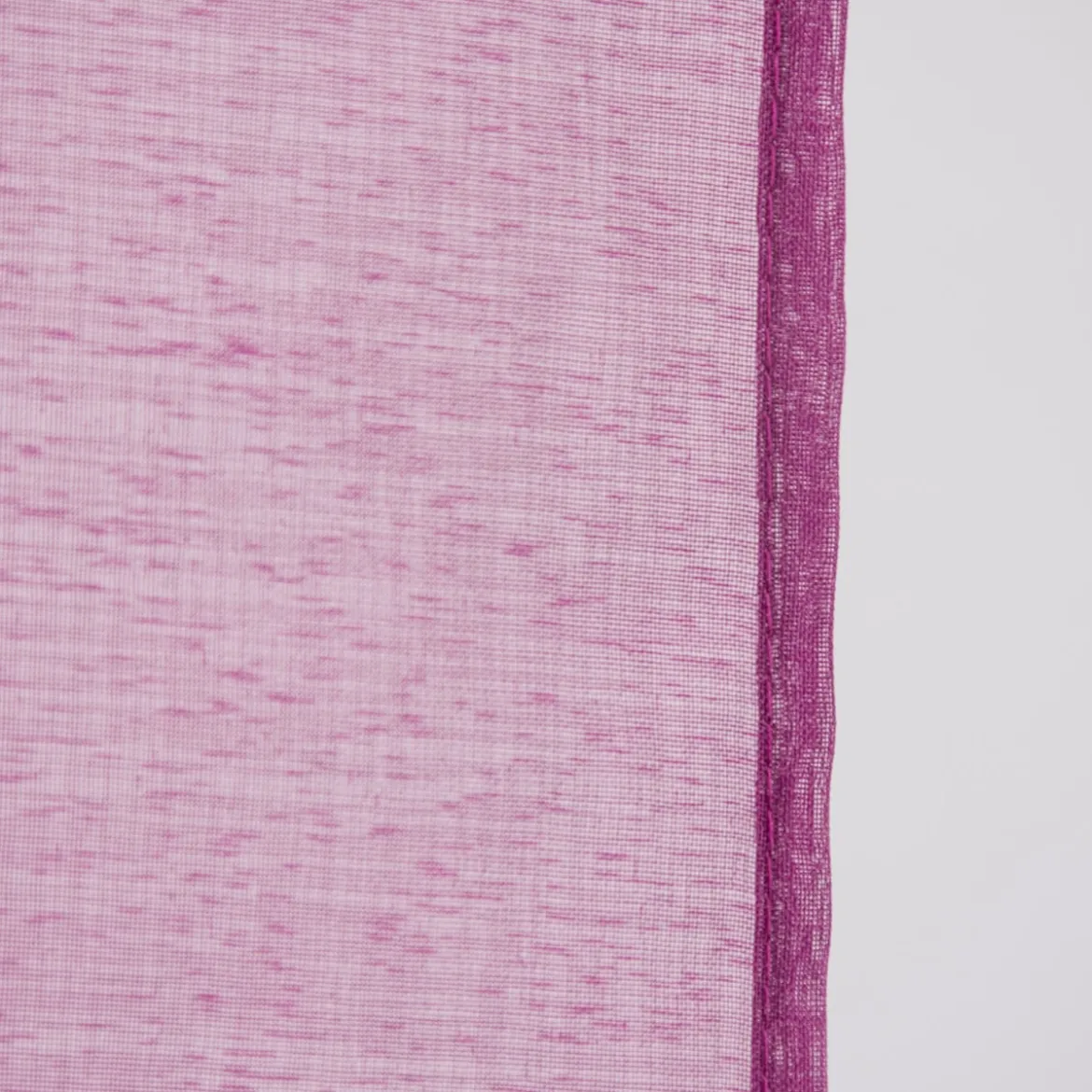 Fertiggardine Ösengardine einfarbig Voile Struktur beere 135x260cm