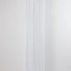 Fertiggardine Ösengardine einfarbig Voile Struktur weiß 135x260cm