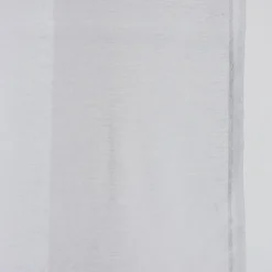 Fertiggardine Ösengardine einfarbig Voile Struktur weiß 135x260cm