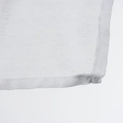 Fertiggardine Ösengardine einfarbig Voile Struktur weiß 135x260cm