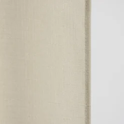 Fertiggardine Ösengardine Struktur uni beige 140x260cm