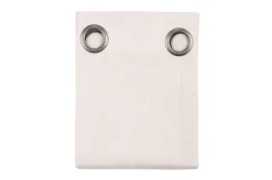 Fertiggardine Ösengardine Struktur uni beige 140x260cm