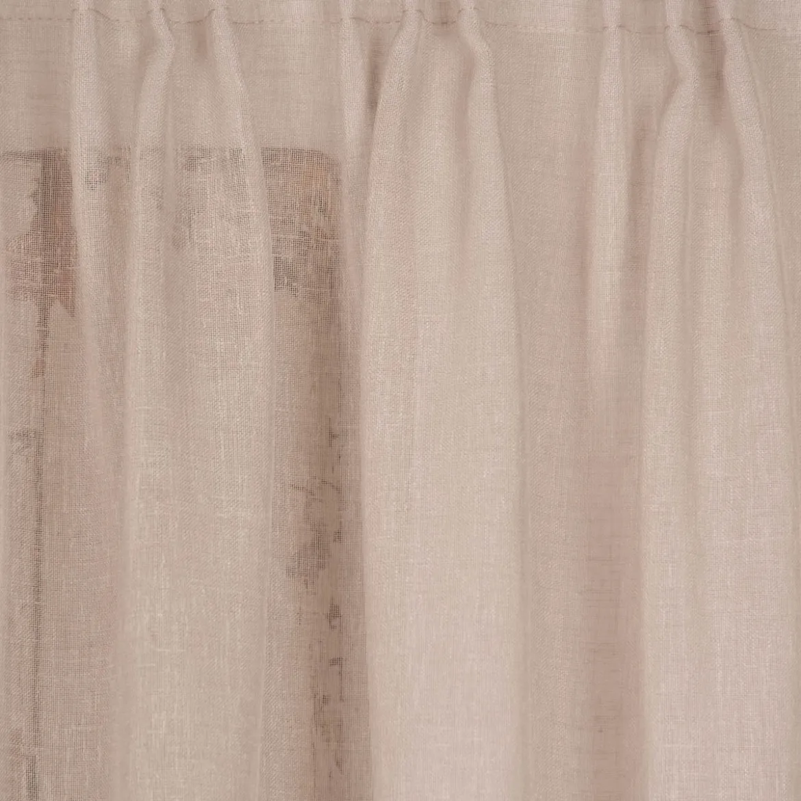 Fertigschal mit Schlaufenband aus recyceltem Polyester einfarbig hellgrau 140x245cm