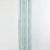 Fertigvorhang Ösenschal mit Metallösen Geschwungen türkis weiß 145x245cm