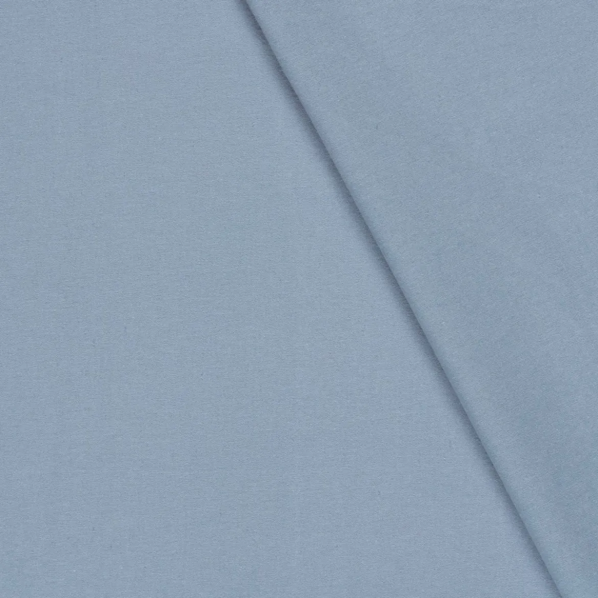 Flanell Stoff Baumwollflanell gebürstet einfarbig hellblau 1,47m Breite
