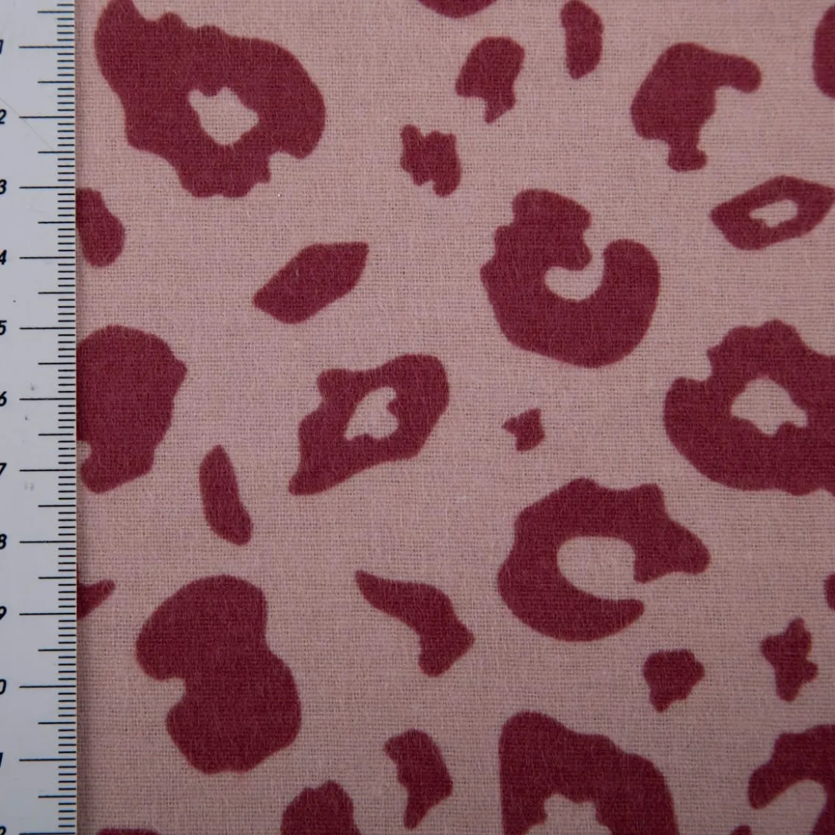 Flanell Stoff Baumwollflanell Leo rosa pink 1,47m Breite