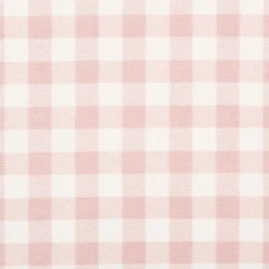 Flanellstoff Baumwollstoff Karos rosa 1,43m Breite