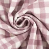 Flanellstoff Baumwollstoff Karos altrosa 1,43m Breite
