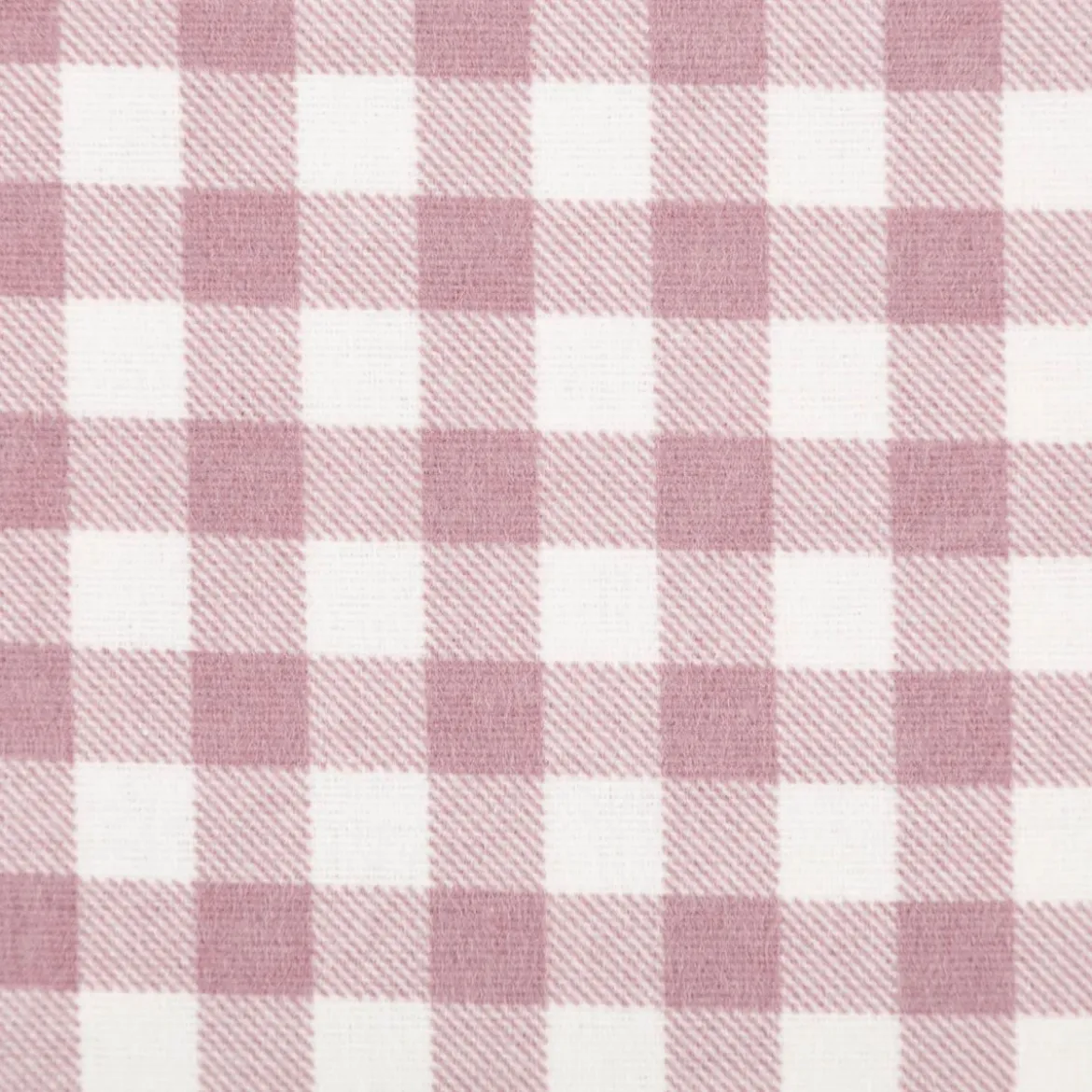 Flanellstoff Baumwollstoff Karos altrosa 1,43m Breite