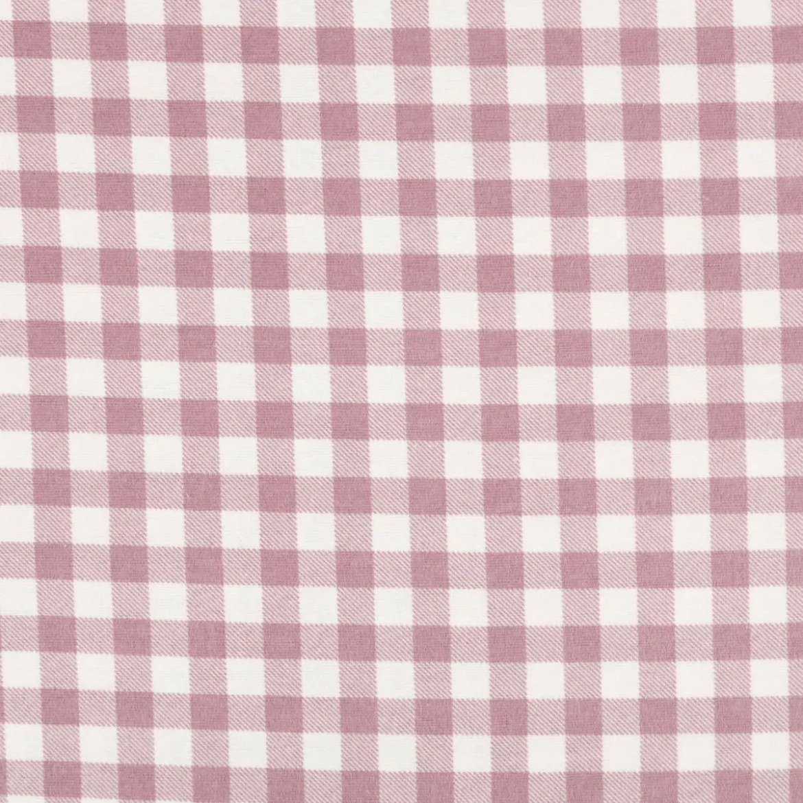 Flanellstoff Baumwollstoff Karos altrosa 1,43m Breite