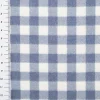 Flanellstoff Baumwollstoff Karos blau 1,43m Breite
