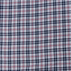 Flanellstoff Bekleidungsstoff YARN DYED Karos grau blau rot 1,45m Breite