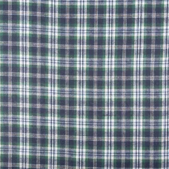 Flanellstoff brushed yarn died checks Karo dunkelblau grün blau1,45m Breite