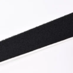 Flauschband Klettband Gardinenband selbstklebend schwarz Breite 20mm