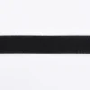 Flauschband Klettband Gardinenband schwarz zum Aufnähen Breite 20mm