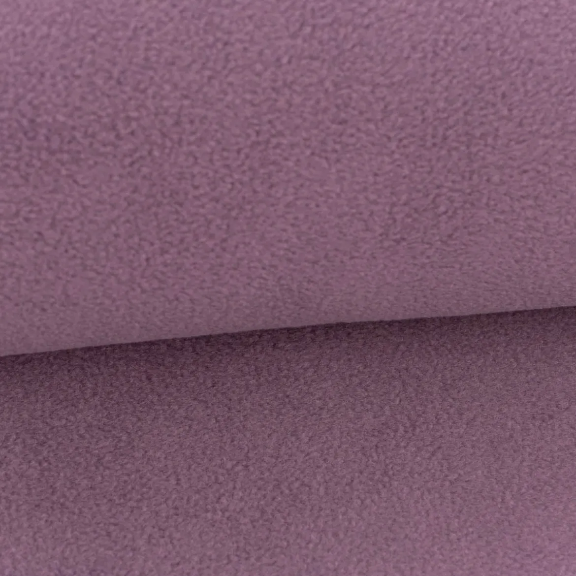 Fleece Stoff Anti Pilling uni lavendel lila 1,48m Breite