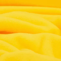 Fleece Stoff Polarfleece gelb 1,50m Breite