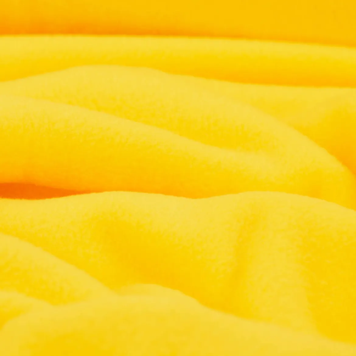 Fleece Stoff Polarfleece gelb 1,50m Breite