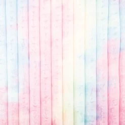 Fleece Stoff Rib Batik Pastelltöne – Polarfleece Digitaldruck, 145 cm Breite