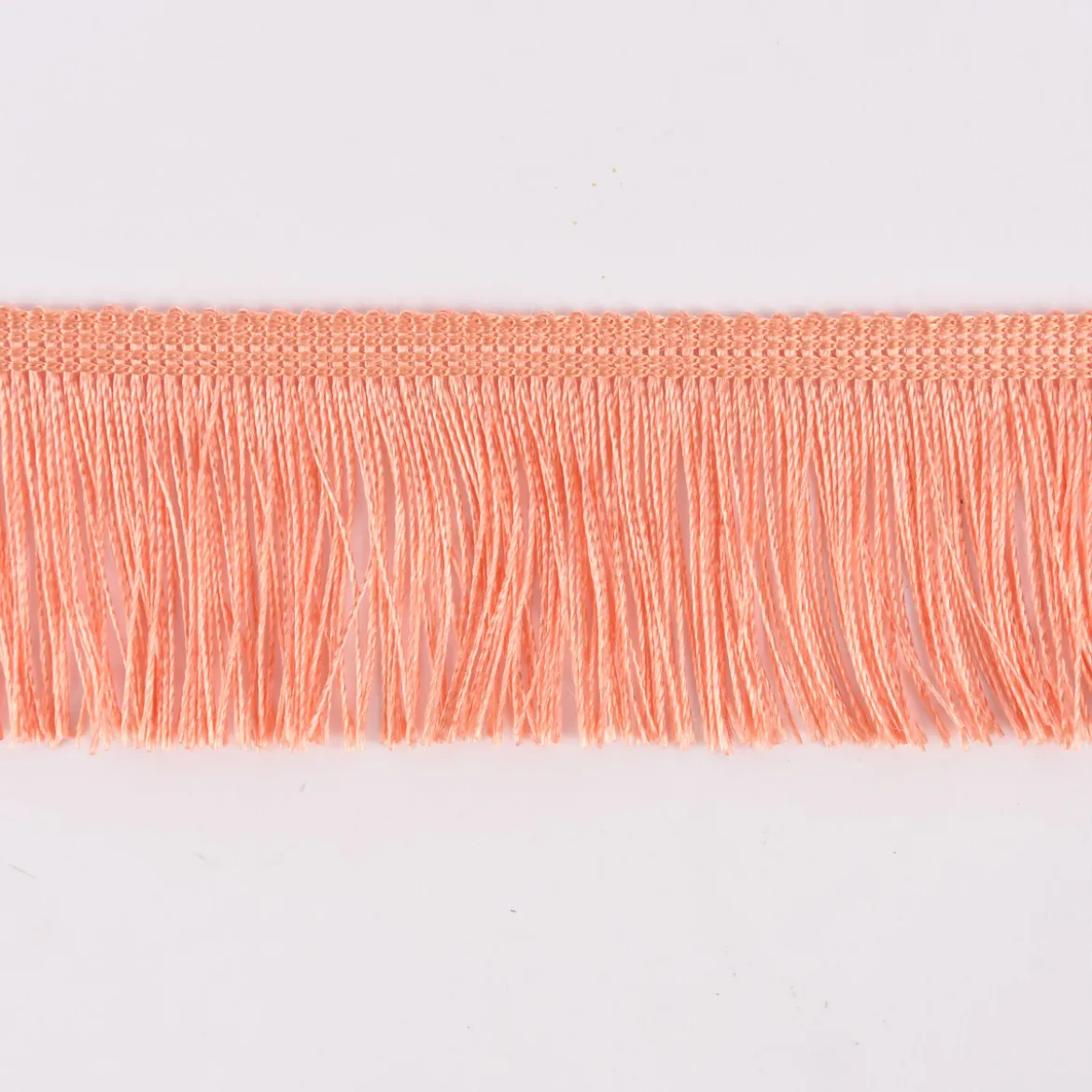 Fransenband Meterware apricot Breite: 5cm