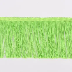 Fransenband Meterware lime Breite: 10cm