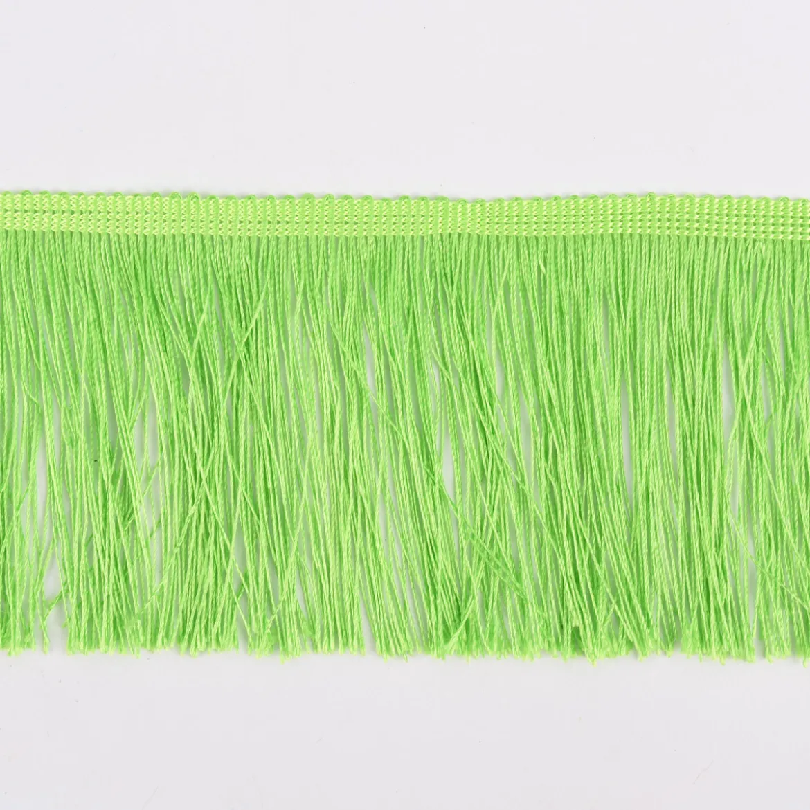 Fransenband Meterware lime Breite: 10cm
