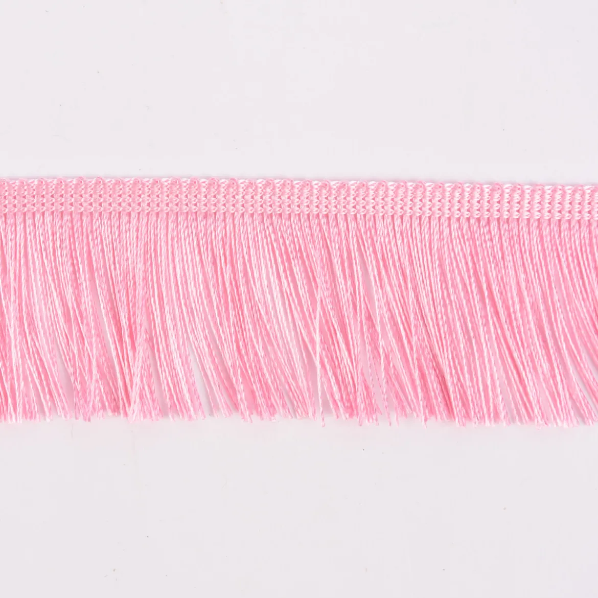 Fransenband Meterware rosa Breite: 5cm